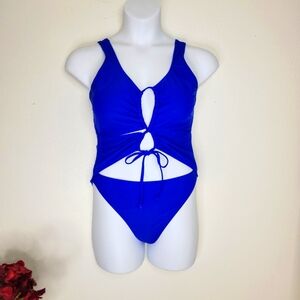 Blue cutout swimsuit 🩱 size xl